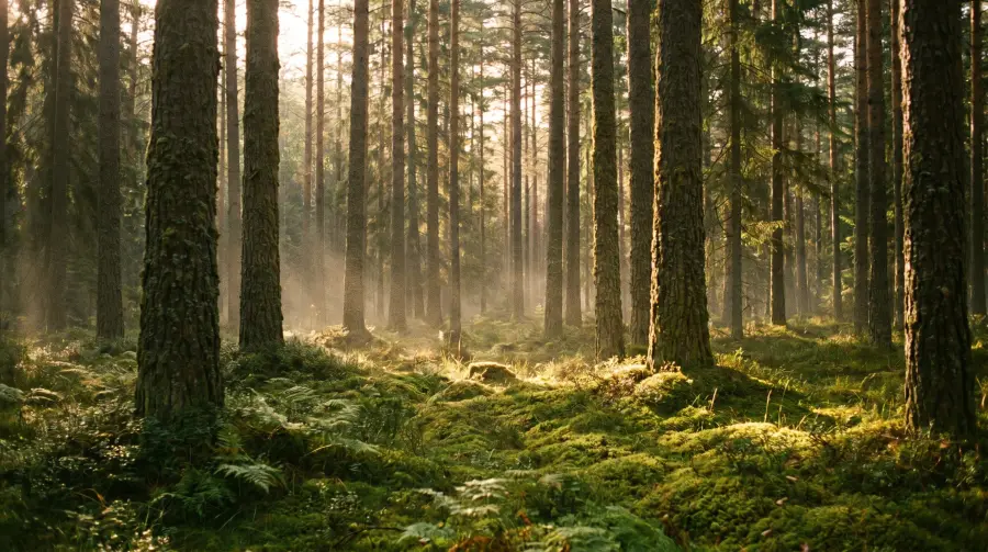 I_pine_sunbeams