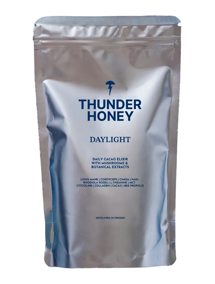 The Thunder Honey Daylight pouch, front