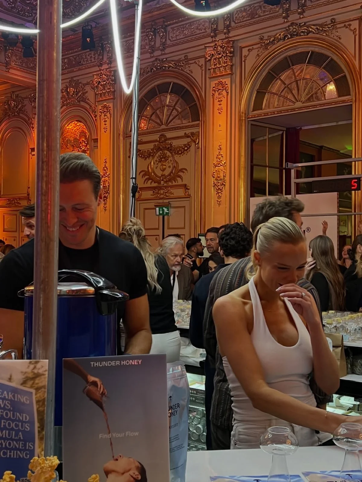Thunder Honey founders, candid Instagram post