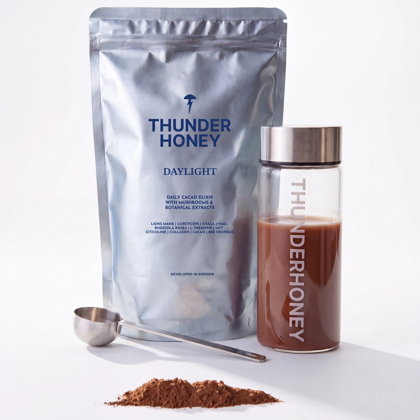Thunder Honey Daylight pouch with steel measuring scoop